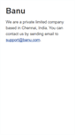 Mobile Screenshot of banu.com